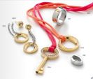 Magnetic jewelry - chiave doro e orecchini